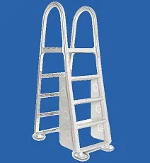 Moulded above ground pool ladder