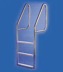 Pooldeck stainless steel pool ladder